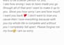 write an emotional, romantic letter that will make her cry